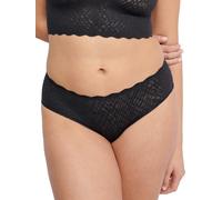Sloggi Women's Hipster Underwear ZERO Feel Bliss Seamless Mid-Rise Black XXL