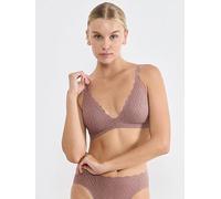Sloggi Zero Feel Bliss The Up P Bra, Brown, Size S, Women Brown