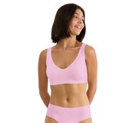 Sloggi Women's Zero Feel 2.0 Bralette Bra, Floral Pink, S
