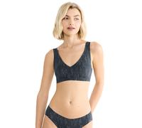 Sloggi Women's Zero Feel 2.0 Festive Bralette Bra, Black Combination, M