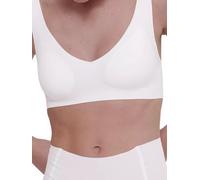 Sloggi Women's Zero Feel 2.0 Bralette Bra, Silk White, L