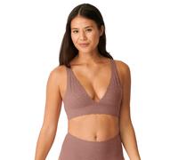 Sloggi Womens Zero Feel Lace 2.0 Bralette - Brown - Size X-Small
