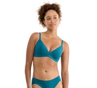 Sloggi Women's Zero Feel Pure The Up Push Bra, Blue Coral, L