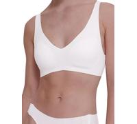 Sloggi Womens ZERO Feel 2.0 Soft bra - White Polyamide - Size Medium
