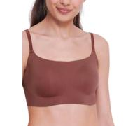 Sloggi Womens Burnt Henna Zero Feel 2.0 Stretch-jersey Bra L