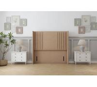 Sloomy Camden 54" Wingback Headboard Latte Tweed 4'6 Double