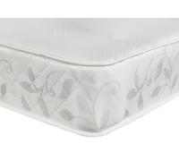 Sloomy Chelsea Bonnell Sprung Memory Mattress in White | Size: Single Sloomy White Single