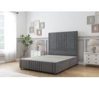 Sloomy Harrington Armour Coniston Divan Bed 2 Drawers Left Side-54" Floor Standing Headboard 12" Footboard 2'6 Small Single