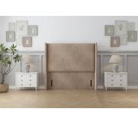 Sloomy Stratford 54" Wingback Headboard Mink Naples 6' Super King