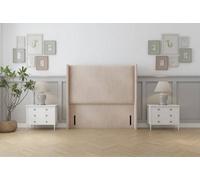 Sloomy Stratford 54" Wingback Headboard Sand Naples 4' Small Double