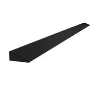 Slope Climbing Strip for Robots Silicone Ramp for Safe Transitions and Slippery Protection (Black)