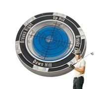 Slope Meter, Car Slope Meter, Small Golf Ball Marker Spirit Level, High Precision Double Sided Golf Tools, Multifunctional Leveler Tool for Gardening, Architecture, Golf Course