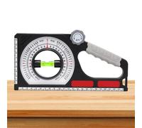 Slopee Angle Meter - 25x12.5x2.5cm Engineering Inclinometer, Multi-Functional Slopee Angle Measuring Gauge for Civil Engineering, Construction, Interior Decoration