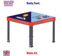 Slot Car Trackside Scenery Rally Service Tent Hyundai 1:32 Scale Style 11