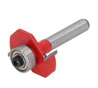Slot Cutter Router Bit Professional Tungsten Steel Alloy Straight Slotting Cutter with Adjustable Depth 1/4 Shank for Woodworking and DIY Projects (1/8) (5/32)