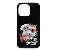 Slot Machine Cat Casino Gambling Feeling Slotty Today Case for iPhone 13 Pro