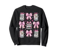 Slot Machine Gambling Gambler Las Vegas Girl Coquette Bow Sweatshirt