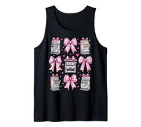 Slot Machine Gambling Gambler Las Vegas Girl Coquette Bow Tank Top