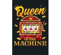 Slot Machine Queen Funny Vegas Gambling Gift Premium: Notebook Planner - 6x9 inch Daily Planner Journal, To Do List Notebook, Daily Organizer, 114 Pages