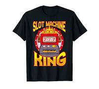 Slot Machine T-Shirt Casino Gambling King T-Shirt