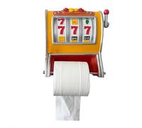 Slot Machine Toilet Roll Holder,Toilet Paper Dispenser,Space Saving Tissue Mount Holder Retro Design Easy to Install Add Fun for Bathroom Camping Trailers