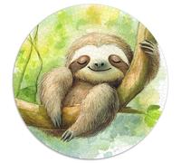 Sloth 1000 Piece Jigsaw Puzzle for Kids And Adults Animals Colourful Jigsaws Educational Games Creativity & Gift Giving 1000pcs (67.5x67.5cm)