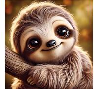 Sloth Animal Jigsaw Puzzles for Adults 100 Pieces Hard Difficult Challenging puzzles for adults 100 pcs DIY Decoration Puzzle for Wall Decor Gifts