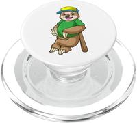 Sloth Baseball Baseball bat Sports PopSockets PopGrip for MagSafe