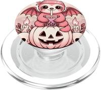 Sloth Bat Kawaii Pastel Goth Creepy Cute Skeleton PopSockets PopGrip for MagSafe