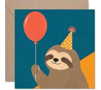 Sloth Birthday Card, Bring on the Birthday Giggles