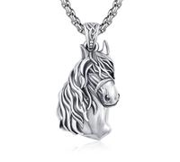 Sloth Butterfly Horse Horseshoe Cross Necklace 925 Sterling Silver Cute Animal Blue Crystal Pendant Jewelry Birthday Graduation Gift for Women, 26*16, Sterling Silver, No Gemstone