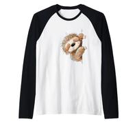 Sloth Chill Relax Lazy Introvert Cute Cartoon Raglan Baseball Tee