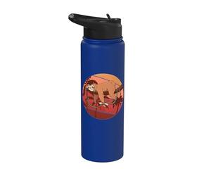 Sloth Chilled on the Tree with Exams Lazy Sloth Chilling Stainless Steel Insulated Water Bottle