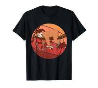 Sloth Chilled on the Tree with Exams Lazy Sloth Chilling T-Shirt