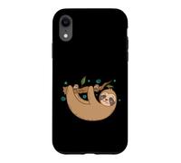 Sloth chilling on Branch lazy Nature Case for iPhone XR