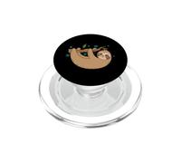 Sloth chilling on Branch lazy Nature PopSockets PopGrip for MagSafe