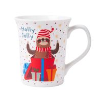 Sloth Christmas Mugs 350ml Assorted Sizes