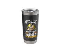 Sloth Coffee Retired UX Designer Stainless Steel Insulated Tumbler
