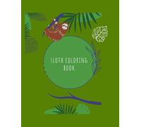 sloth coloring book
