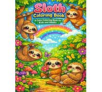 Sloth Coloring Book: A Cute Coloring Book for Kids and Adults