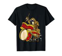 Sloth Drummer Gifts Drumsticks Drum Men Boys Animal Drums T-Shirt