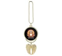 Sloth Energy Saving Mode Car Rear View Mirror Pendant for Women Charm Decor Interior Hanging Accessories