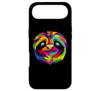 Sloth Face Colorful Animal Lover Pop Art Red Blue Yellow Case for iPhone Air