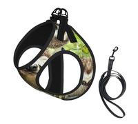 Sloth Family Printing Puppy Summer Vest Harness With Reflective,Dog Accessories For Small Medium Large Dogs And Cats