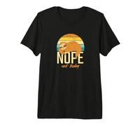 Sloth Funny Quote Nope Not Today Premium T-Shirt