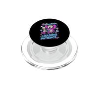 Sloth Gamer With Coffee Loading Patience PopSockets PopGrip for MagSafe