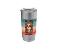Sloth Gaming Controller Relaxed no Sleep Funny Cozy Gaming Stainless Steel Insulated Tumbler