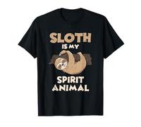 Sloth Ghost Animal Shirt - Funny Sloth Graphic T-Shirt
