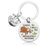 Sloth Gifts for Women Girls Sloth Gifts for Sloths Lover Keychain Animal Lover Gift Unique Sloths Stuff for Friends Besties Women Girlfriend Cute Animal Keychain Birthday Christmas Presents Keychains
