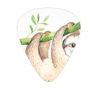 Sloth Guitar Plectrums 12 Pieces For Ukulele Bass Instrument Accessories